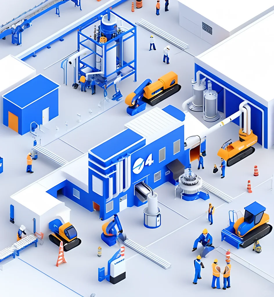 AI生成的B端工厂产线场景（附提示词）