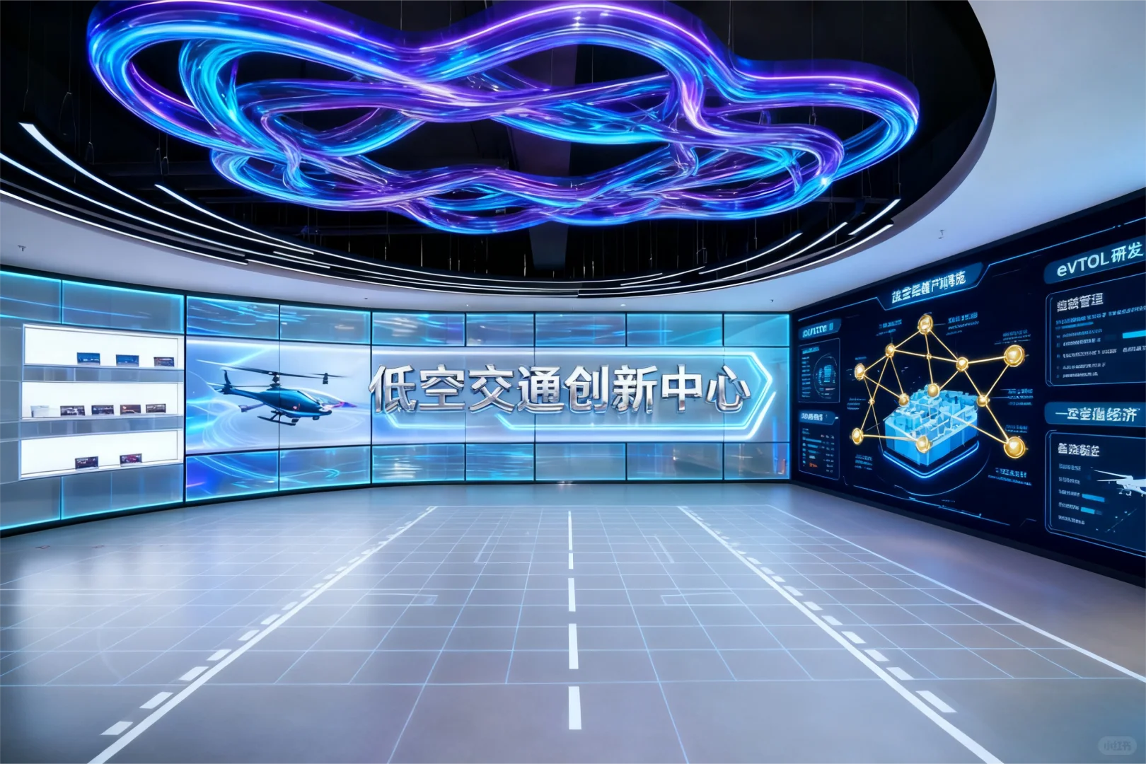 低空经济展厅设计分享丨每一张都想截图收藏