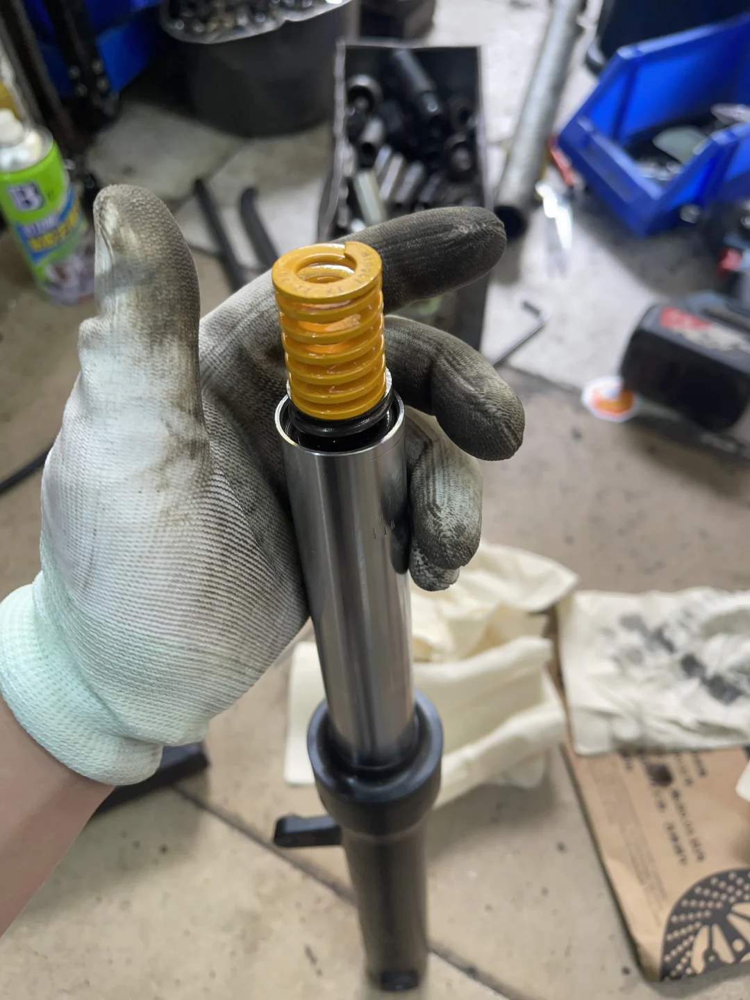 极核AE5i原厂减震加强弹簧+10w减震油