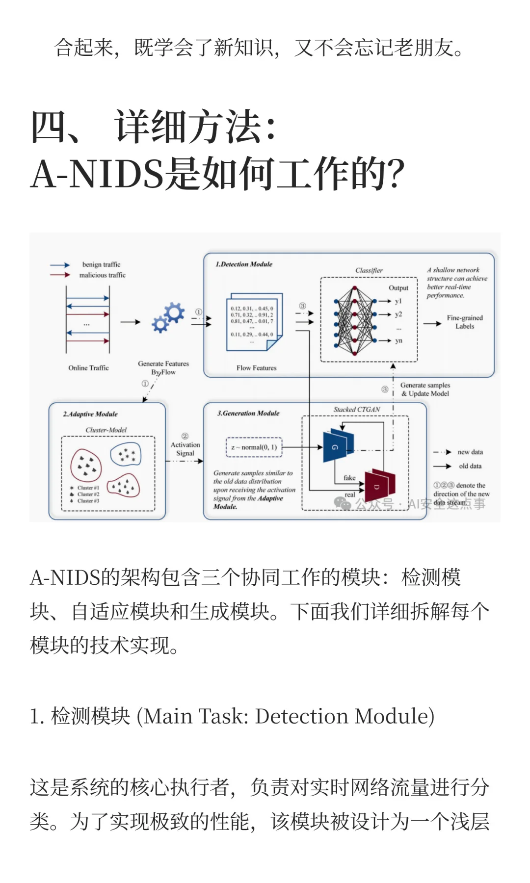 基于聚类和CTGAN的自适应网络入侵检测系统