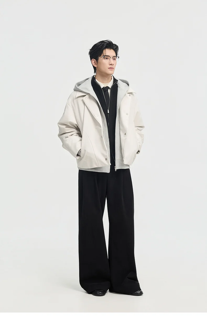 BB 伯爵卓尔 | 假两件连帽设计感短款羽绒服