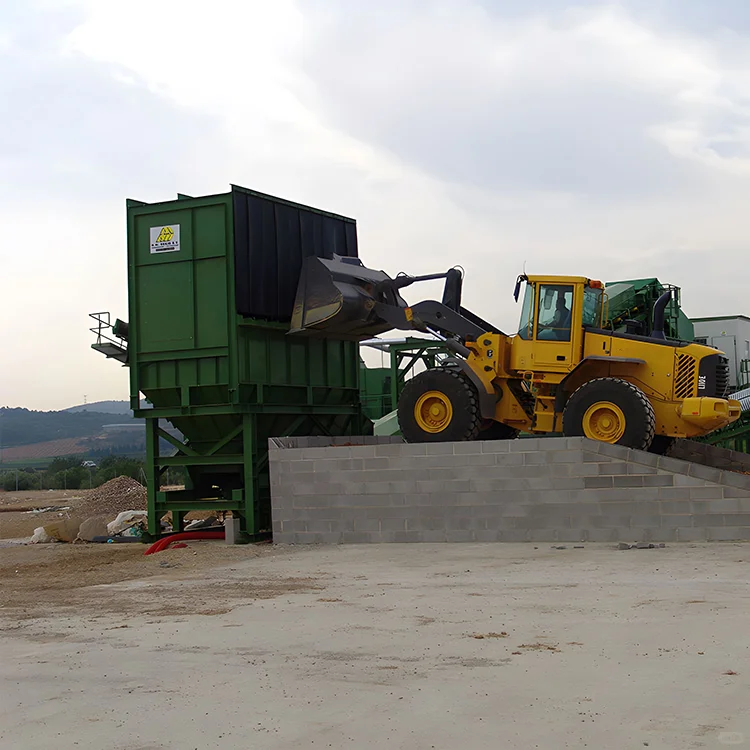 建筑装修垃圾分类回收生产线特点