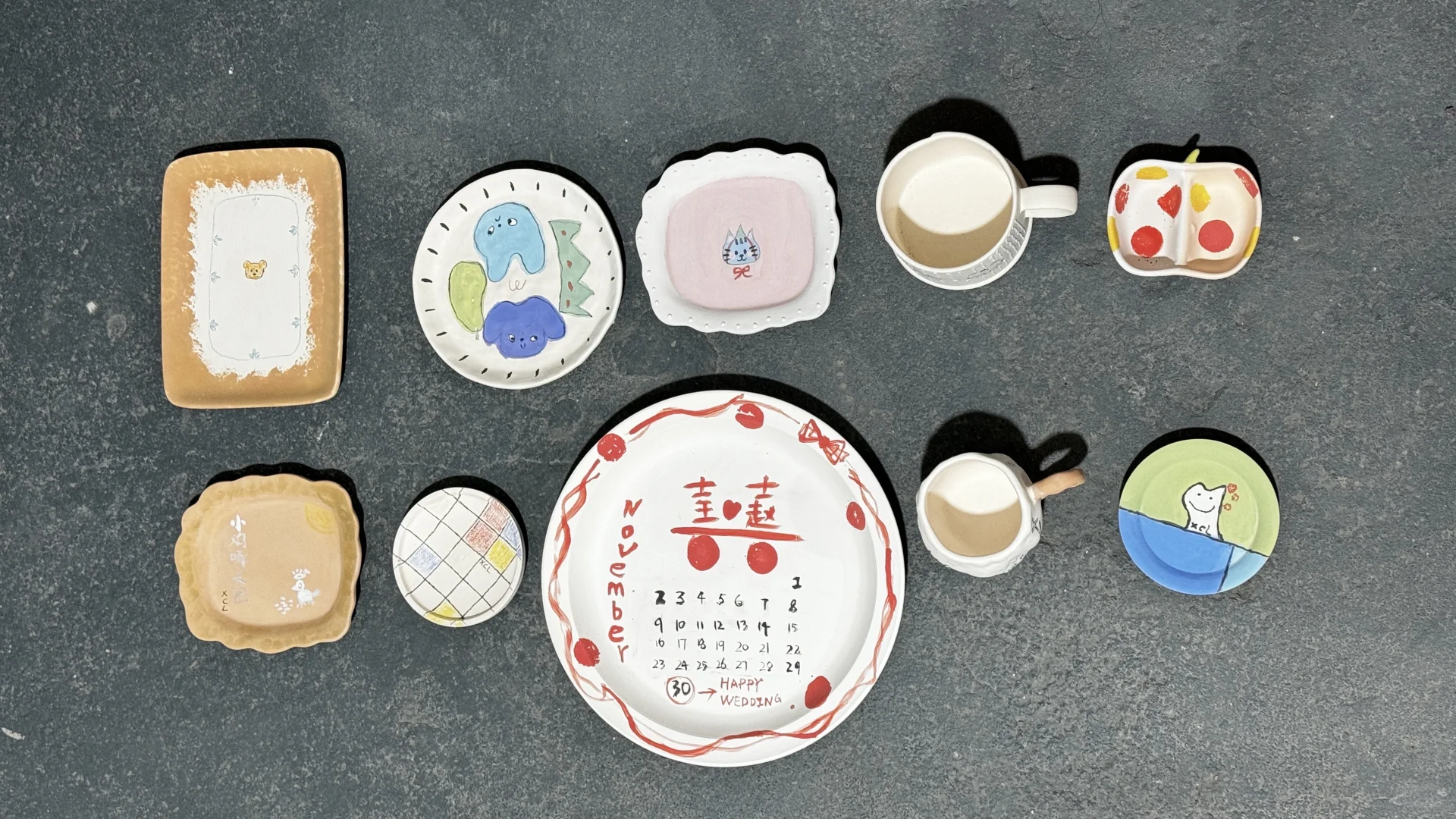 景德镇手绘结算场面