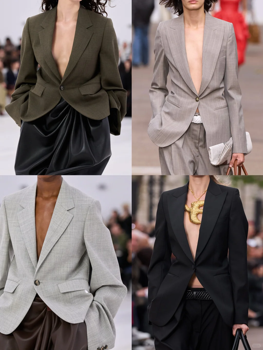 西装趋势中的「宽肩收腰」转向
