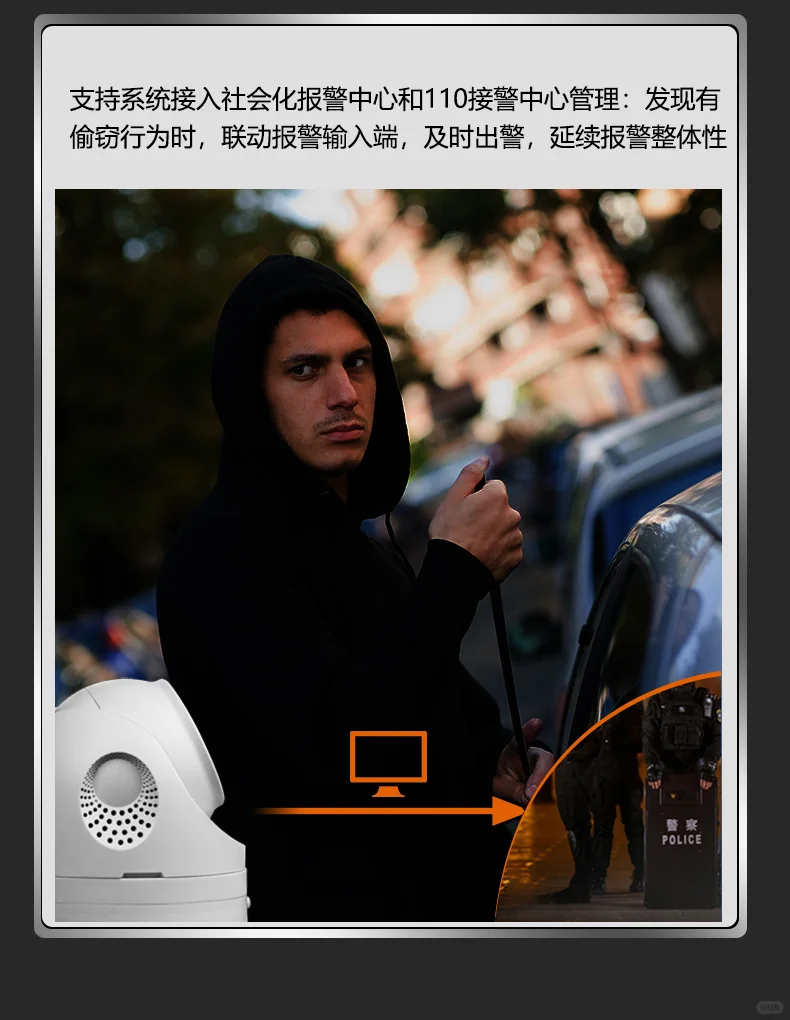 美安AI智能摄像机，4G+WiFi让安防无死角！