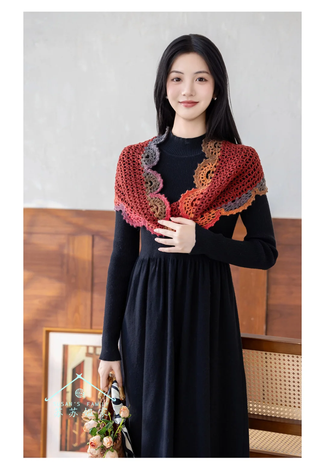 点亮秋冬穿搭?珍暖围脖｜附图解