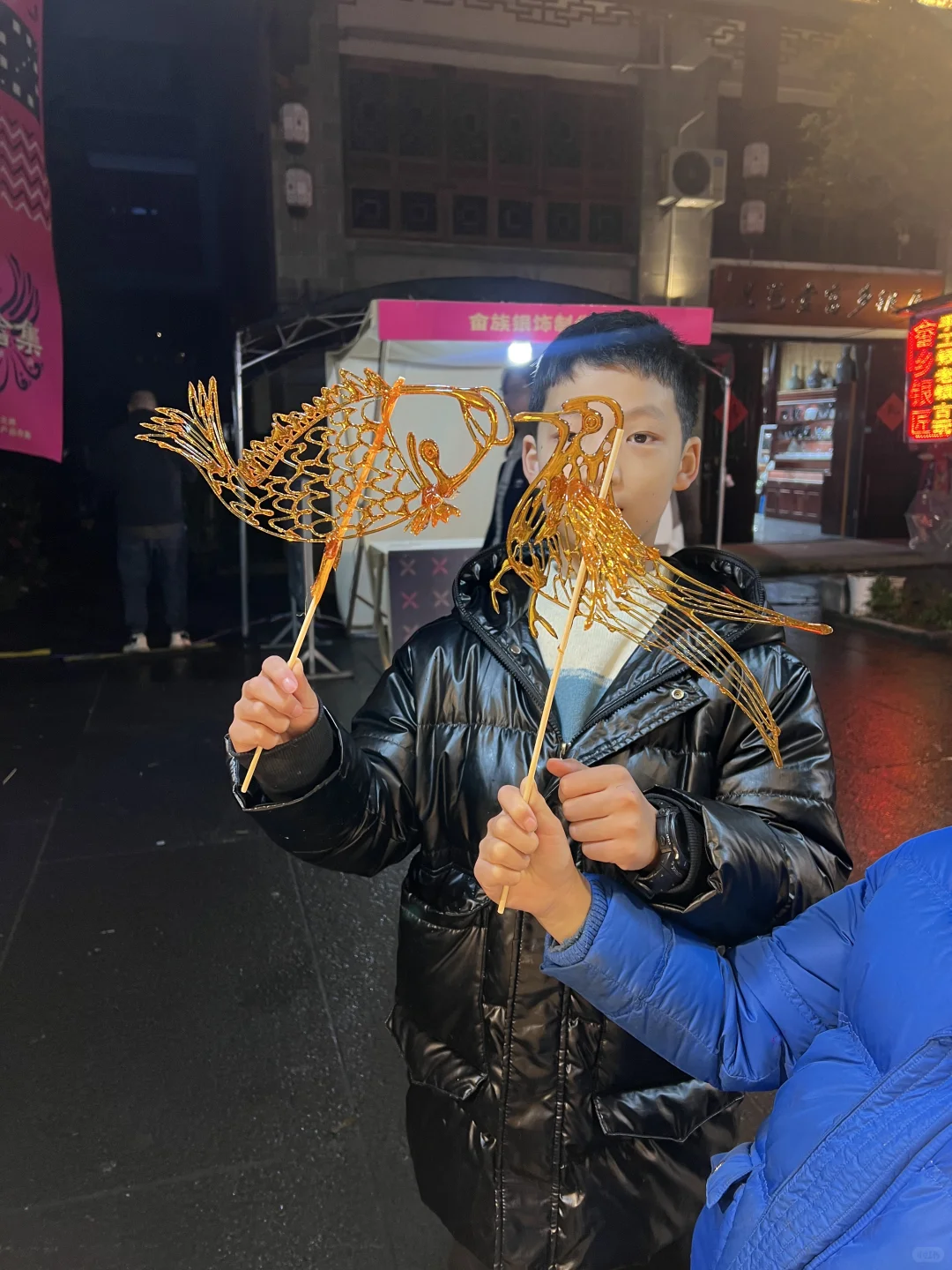 今天的立体糖画特别受欢迎?