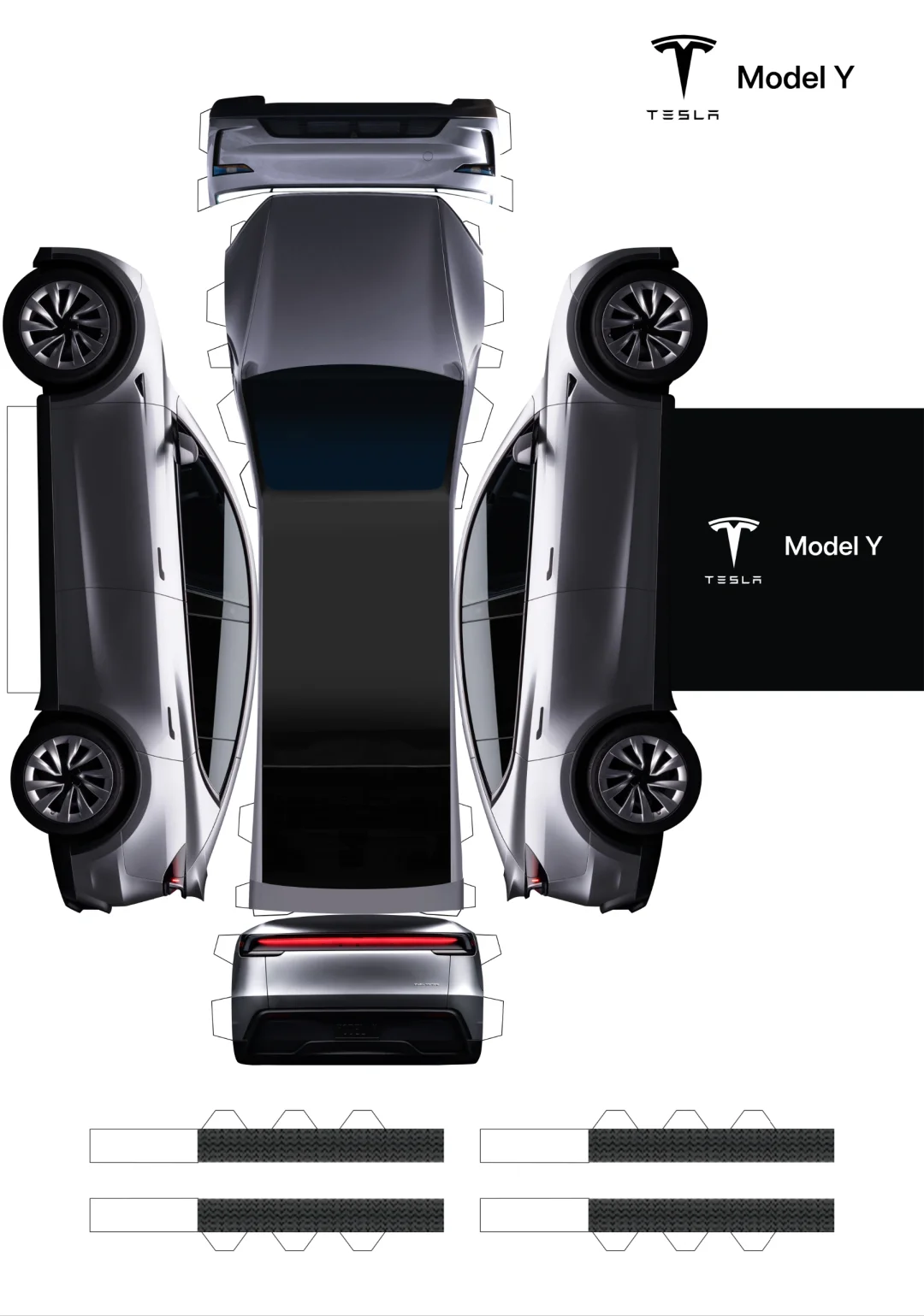 被友商点名最多的modleY来了！6种颜色全