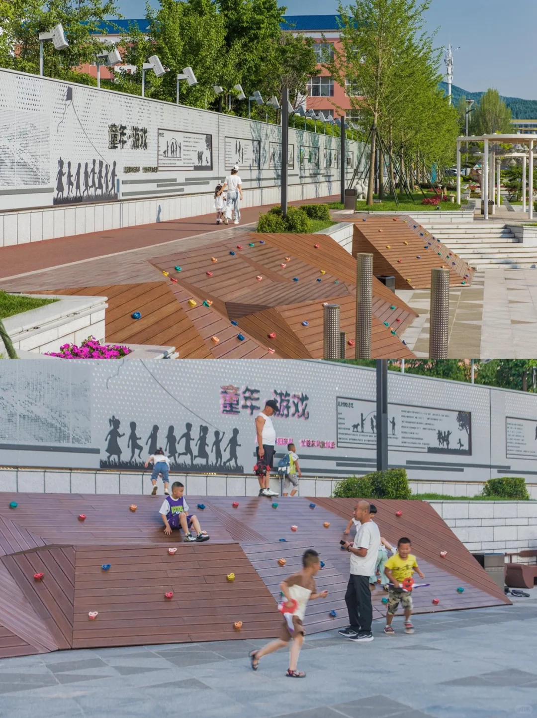 排洪渠更新为城市秀场！吉林通化乌拉草沟河