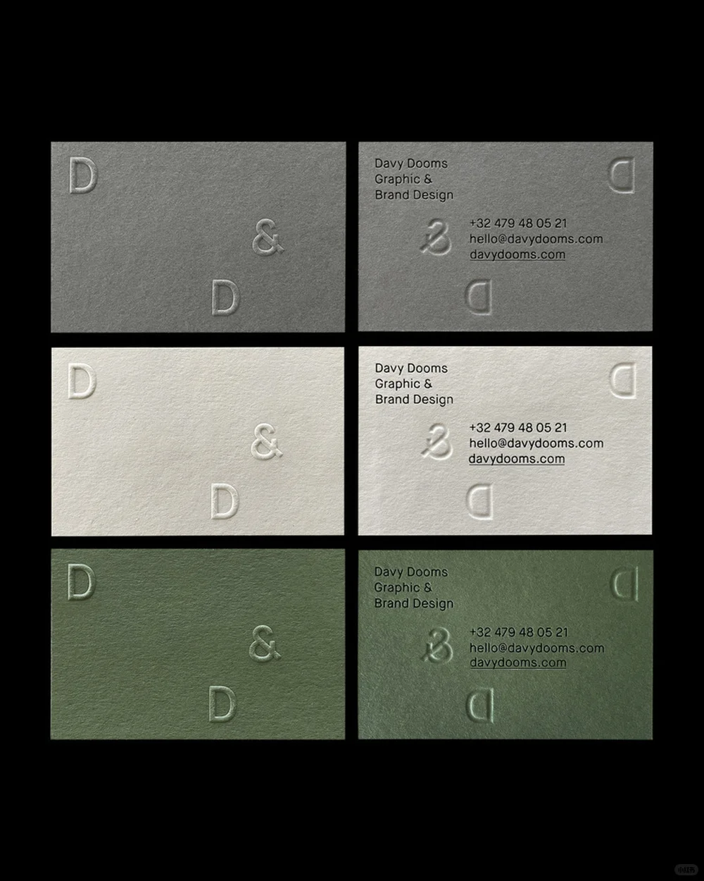 绵纸 | 凹凸名片 分享