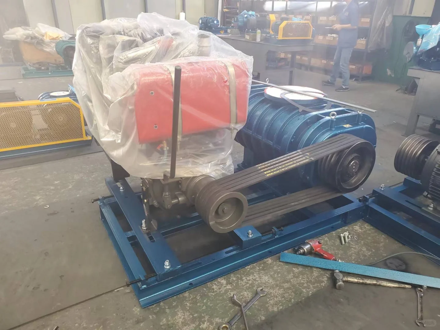 罗茨螺杆真空机组