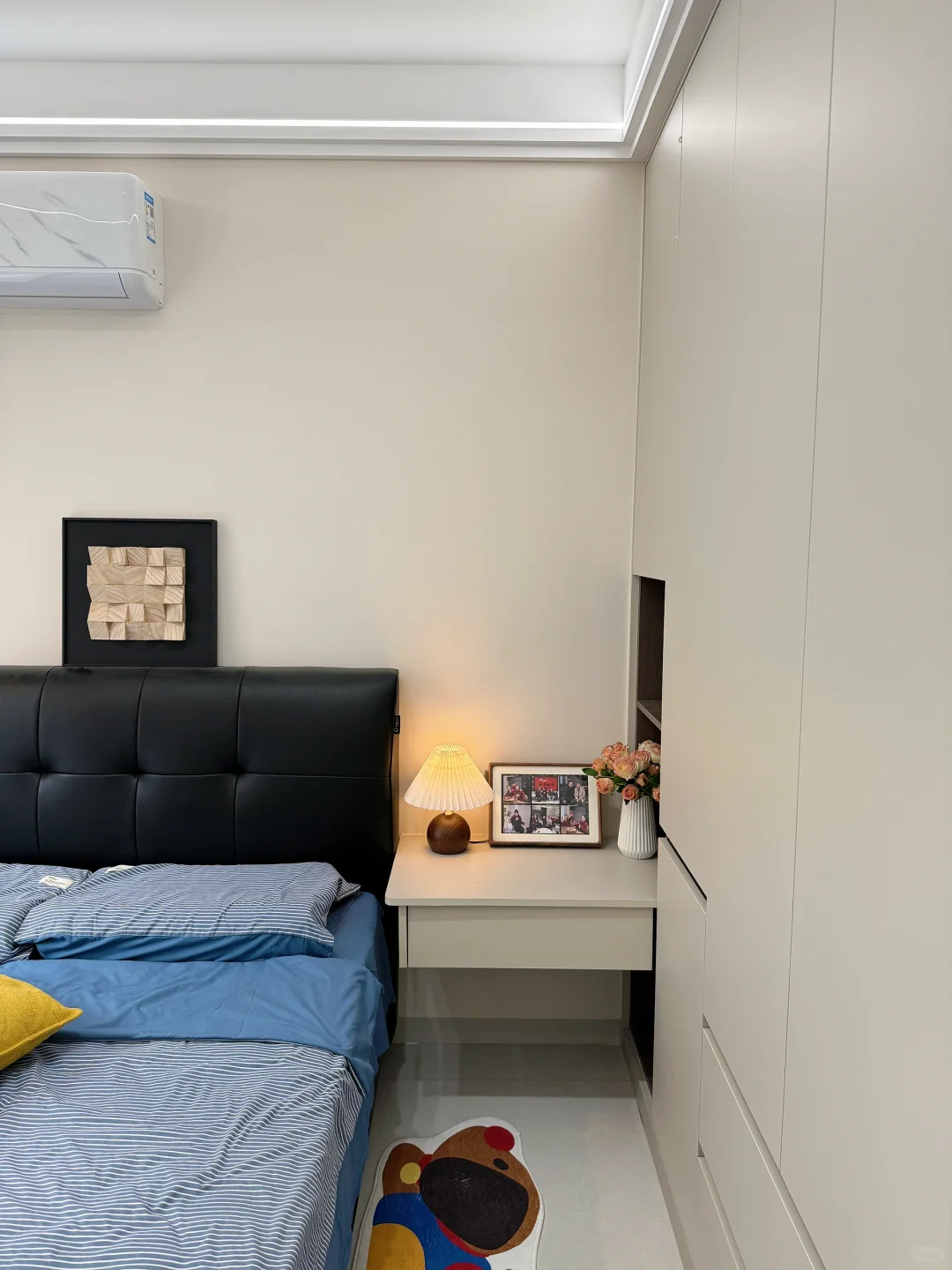 小卧室衣柜带书桌的设计太绝了！（尺寸在最后