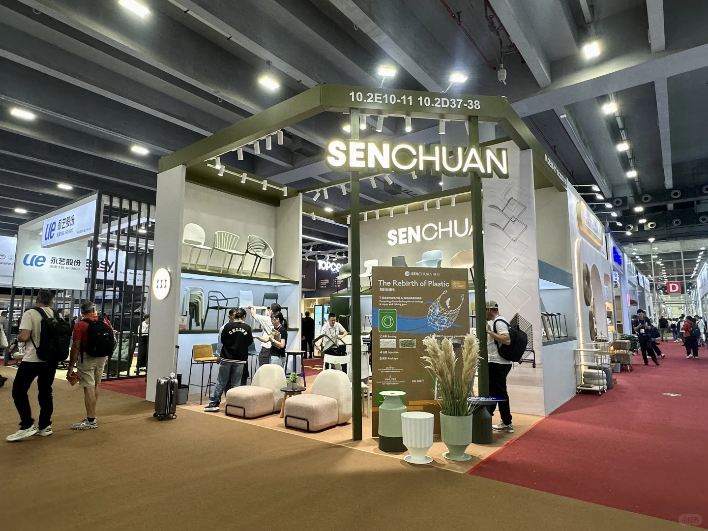 广交会二期现场直击！展台设计卷疯了?