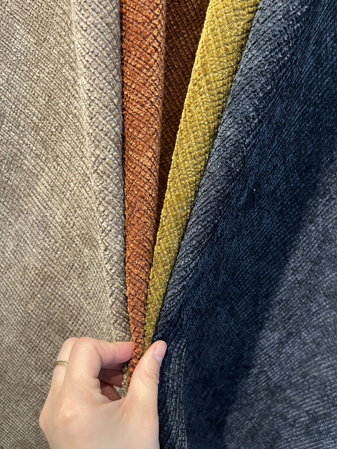 雪尼尔布料，爱了?