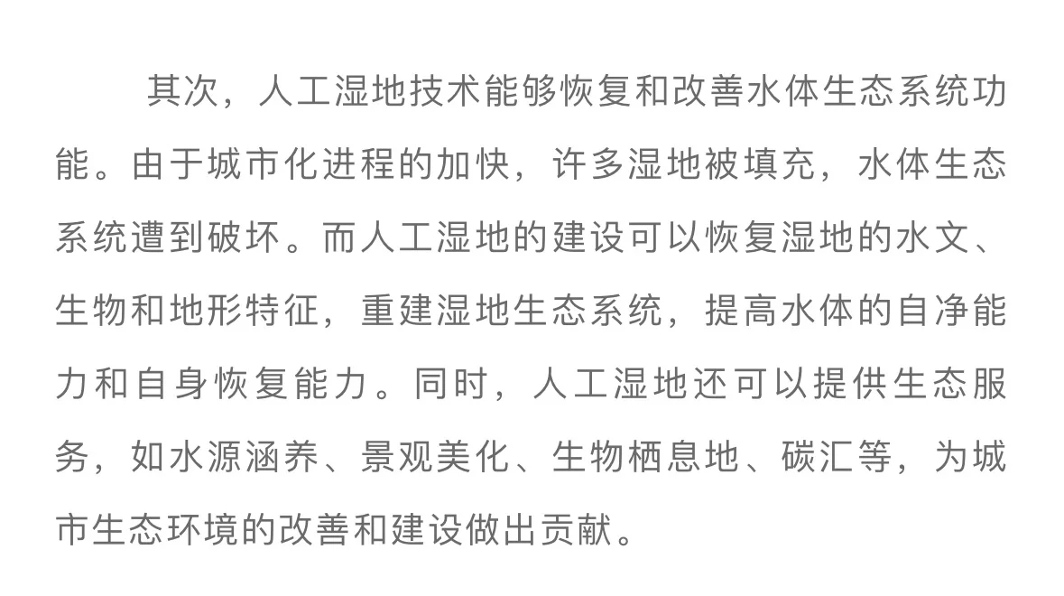 人工湿地技术在水环境修复中的应用