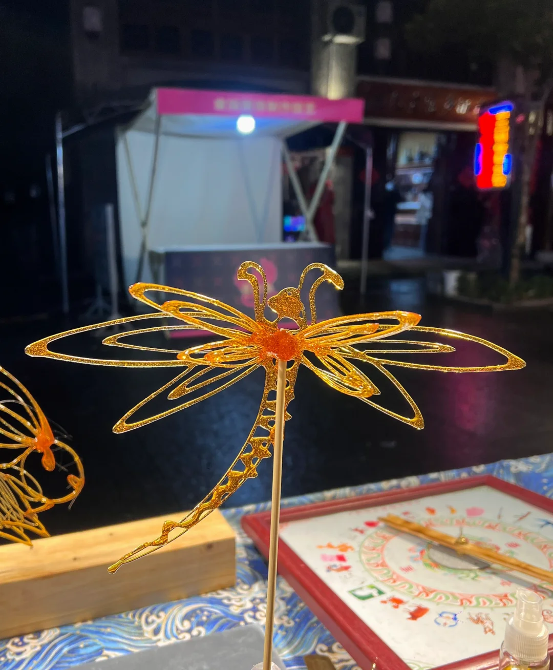 今天的立体糖画特别受欢迎?