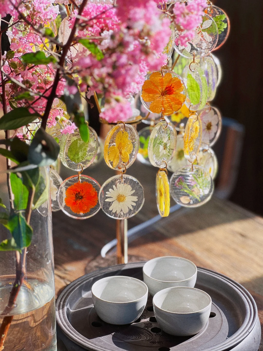 ?做一盏不会融化的鲜花台灯?好浪漫‼️