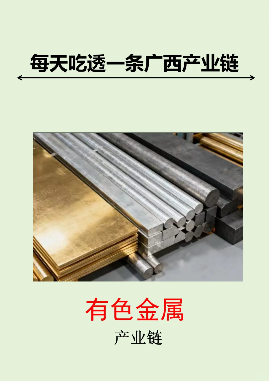 每天吃透一条广西产业链丨有色金属?