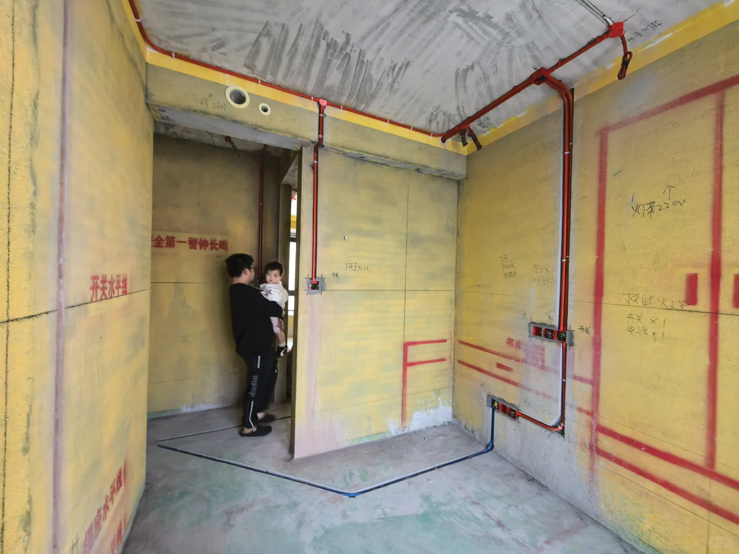 水电完工，今天打压检测咯