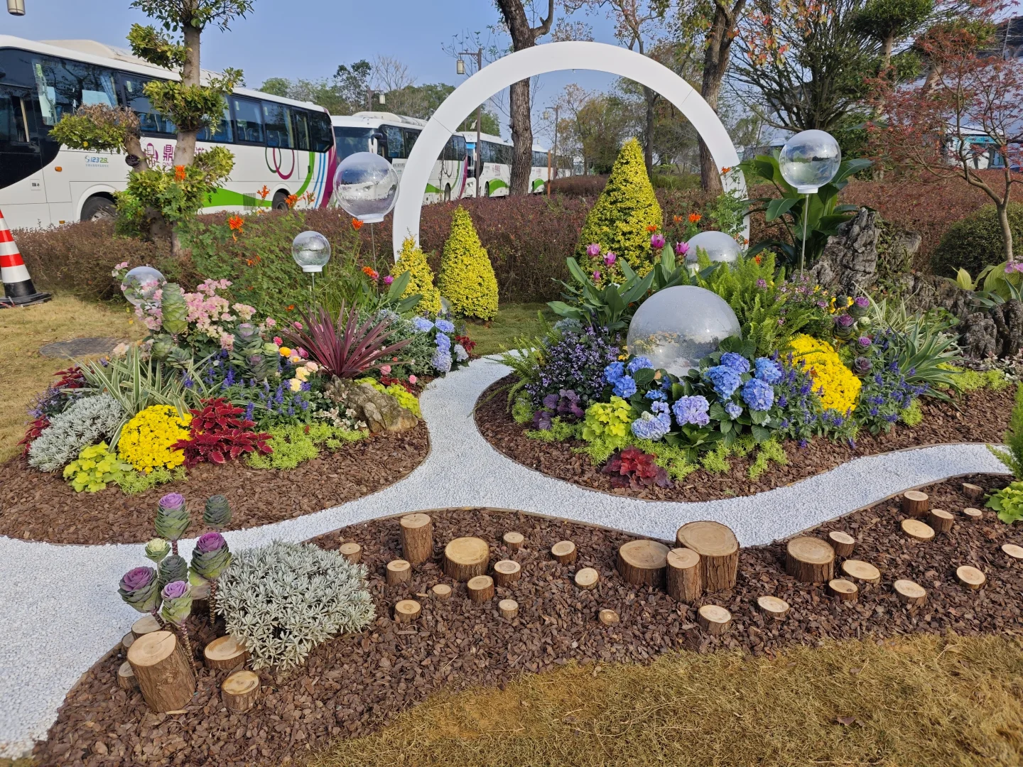 花境设计灵感来源于月落银！