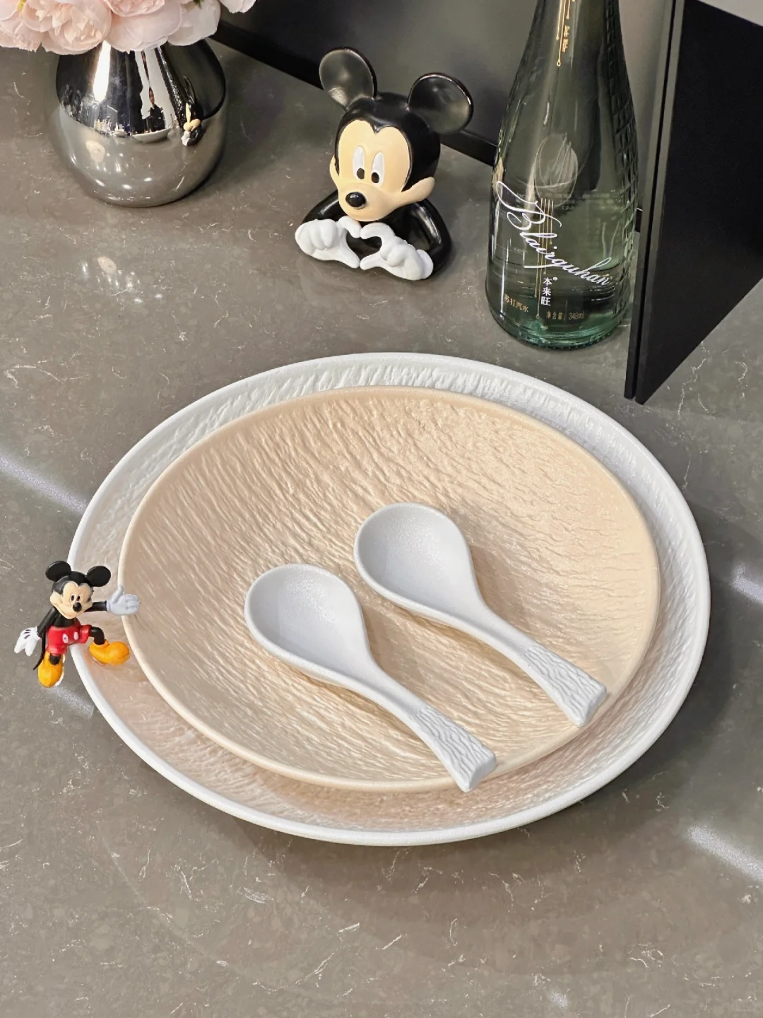 我的春日奶油餐具