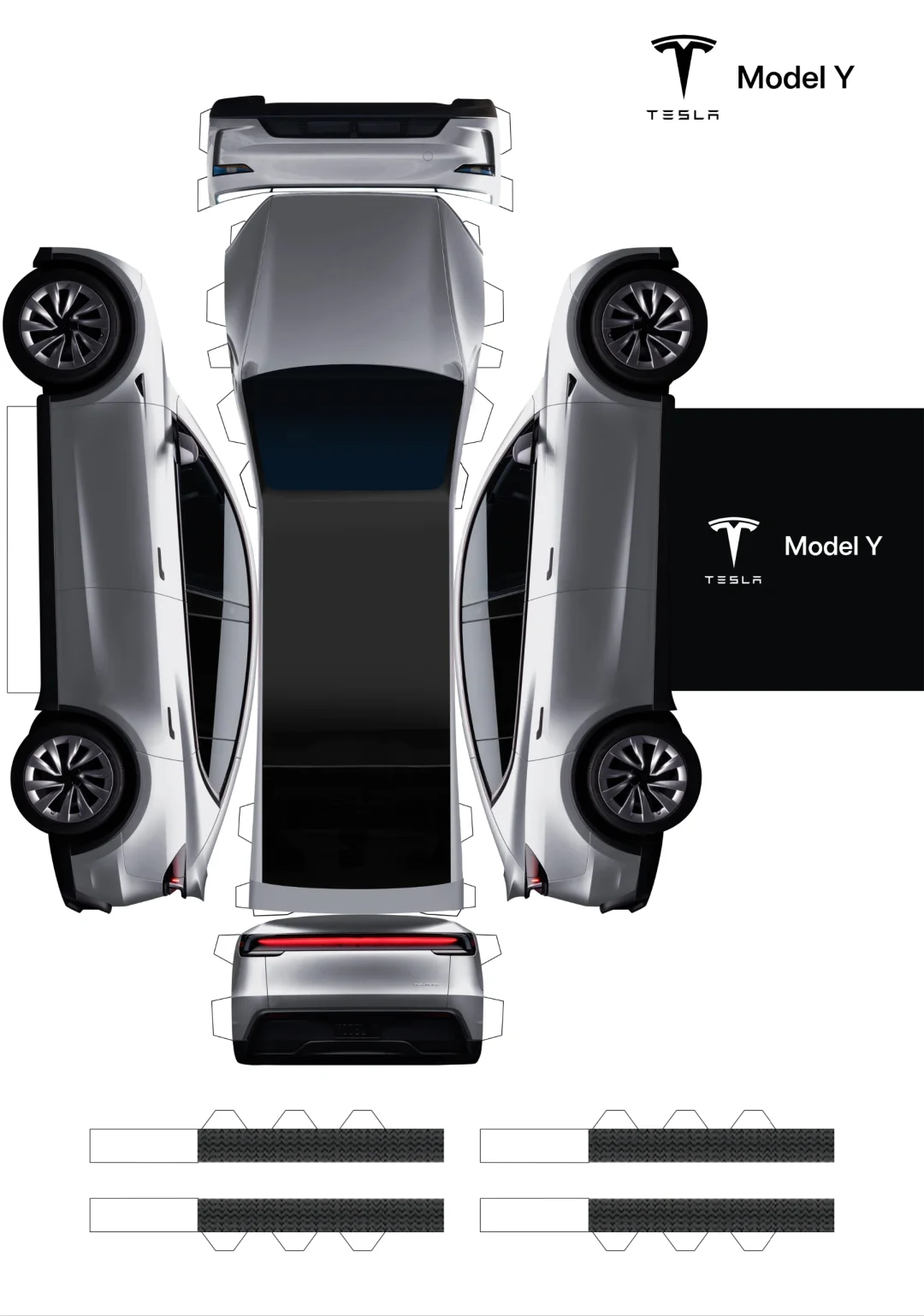 被友商点名最多的modleY来了！6种颜色全