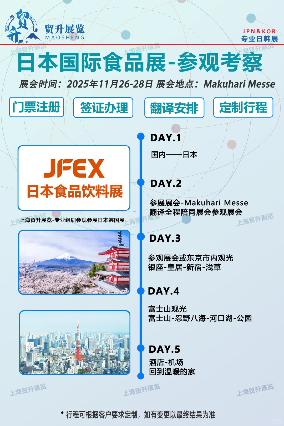 2025日本国际食品展-参展参观-行程-签证