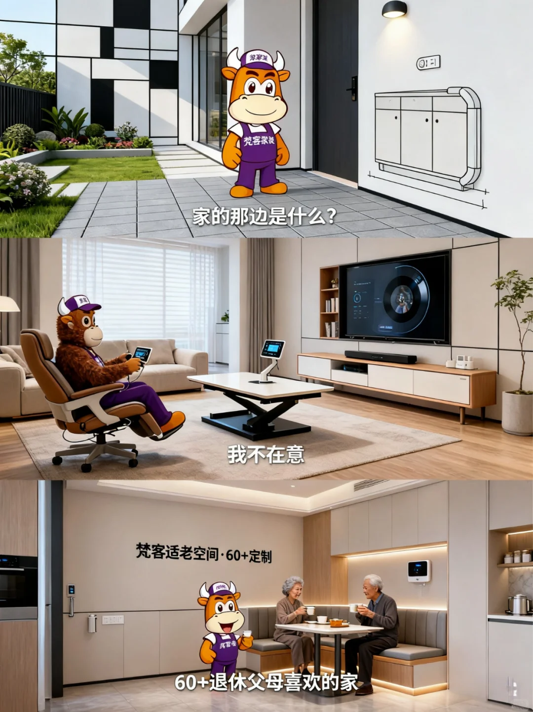 60+老夫妻的家丨适老化设计让家更温馨