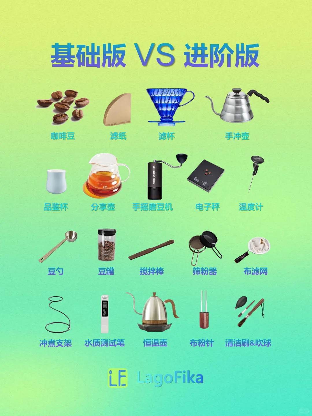 从入门到进阶，手冲咖啡器具汇总