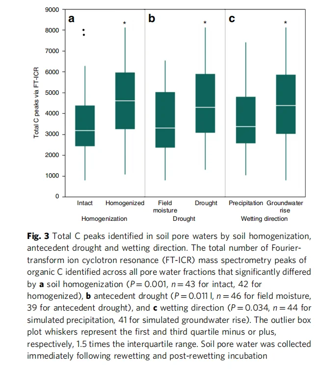 干旱及其后土壤碳（C）动态