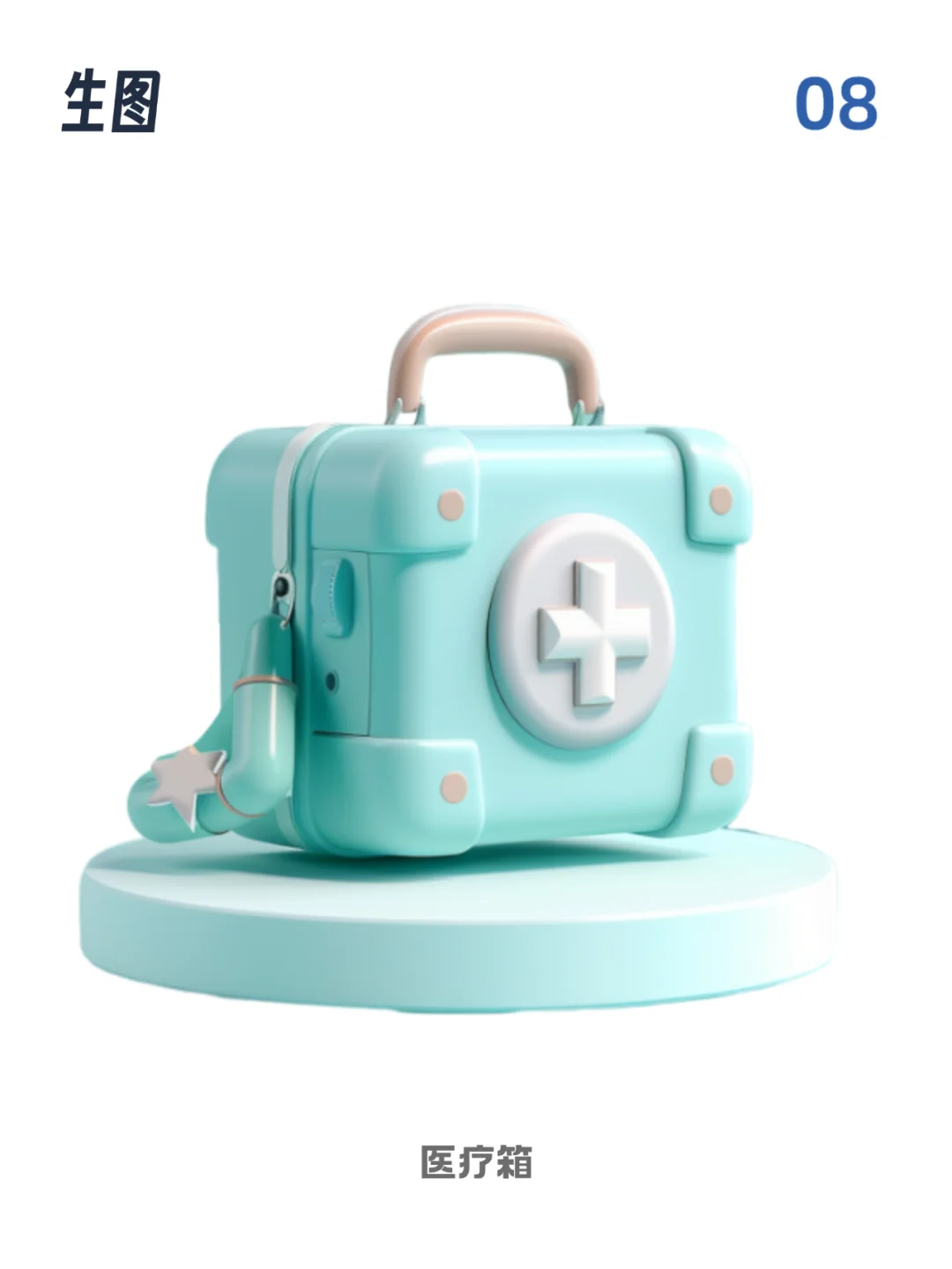 Midjourney B端医疗设备图标（二）素材自取