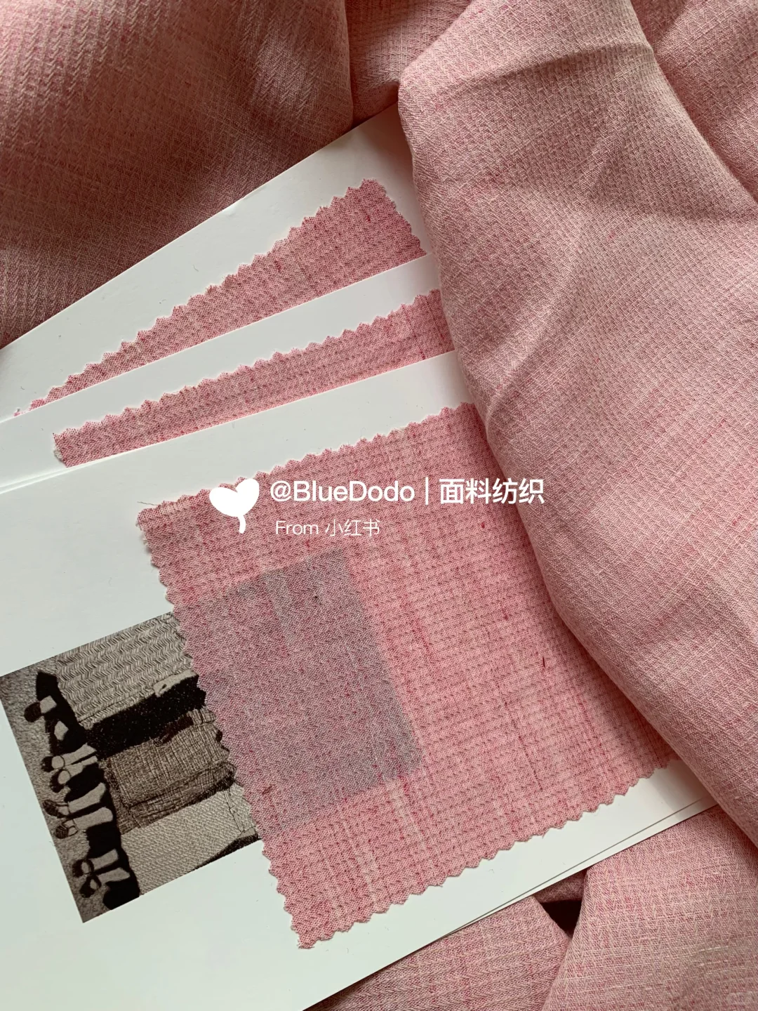 超好看的粉色~日本轻奢亚麻面料 松弛感拉满