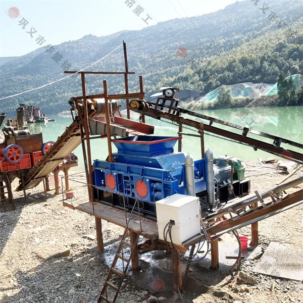 河卵石制砂用大型液压双辊制砂机成品好吗?