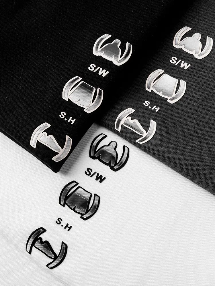 ?具有3D立体效果的服装logo印绣花工艺设计