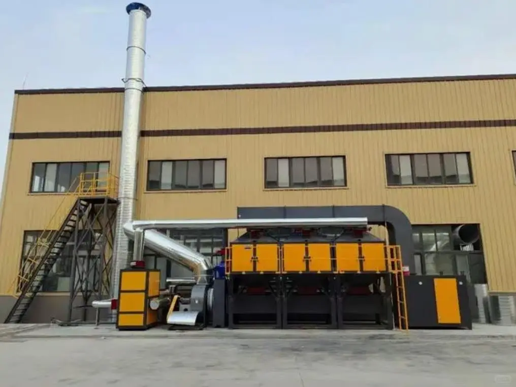 催化燃烧废气处理设备系统简述