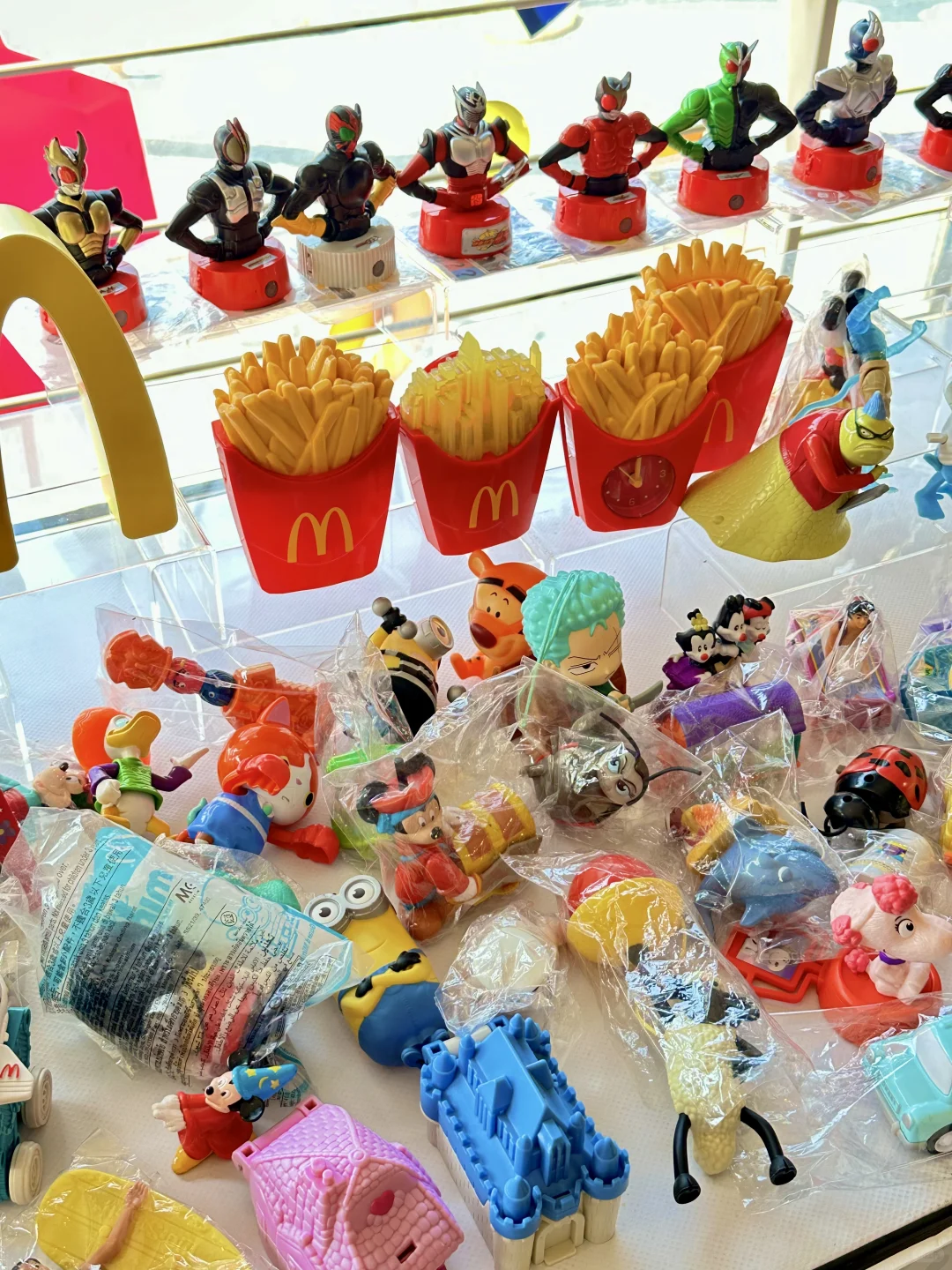 麦门玩具新展！！21年的收藏！太厉害了吧………