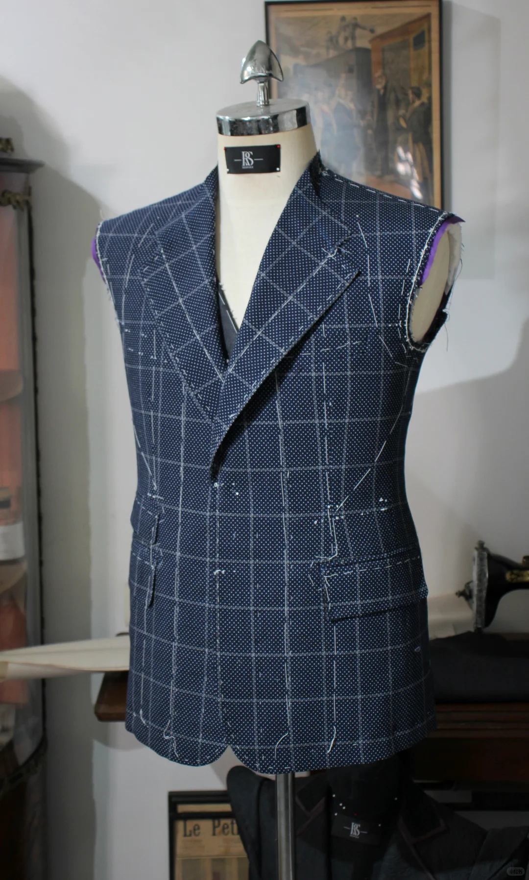 西装鉴赏 | 三维拓补图 英式幾何秩序