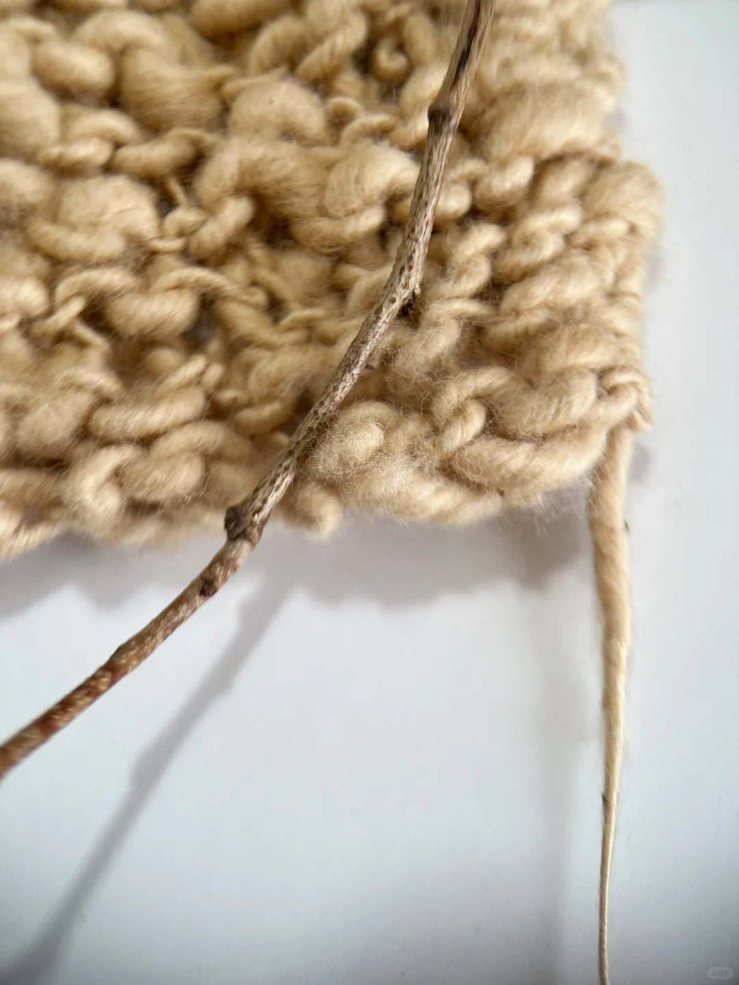 『零污染的天然彩棉手纺纱』温暖质朴的自然色