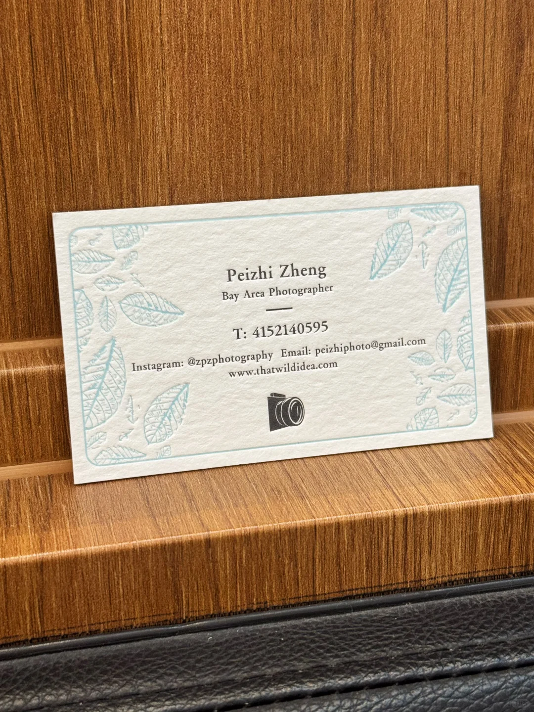 细节随拍|谁的名片这么高级？