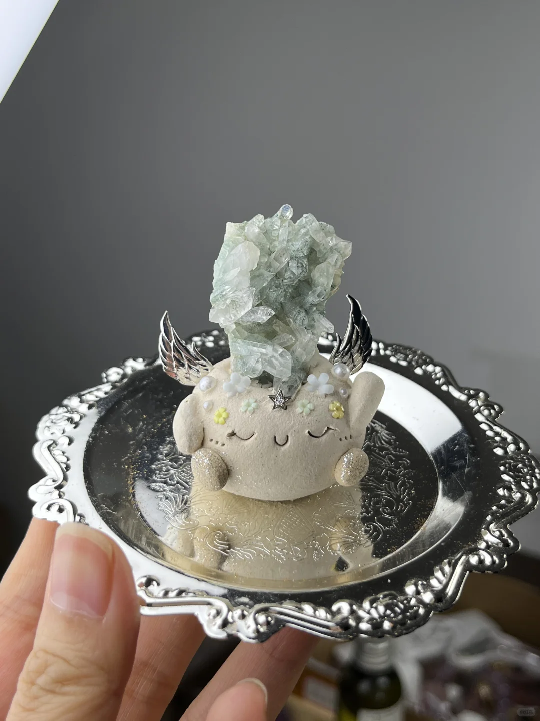 无聊?用石塑粘土做了个小东西