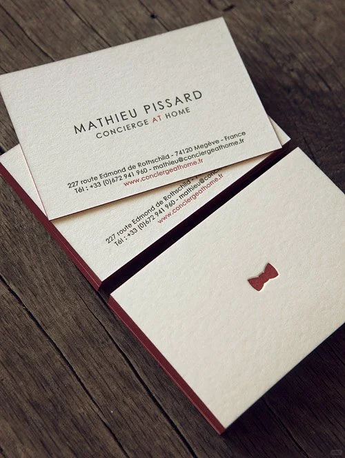 绵纸 | 凹凸名片 分享