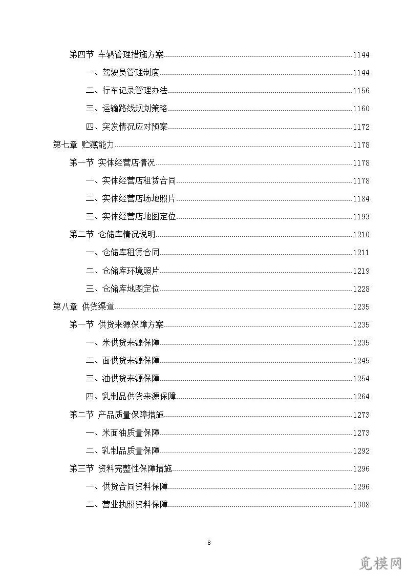 小学幼儿园食堂食材采购项目投标方案