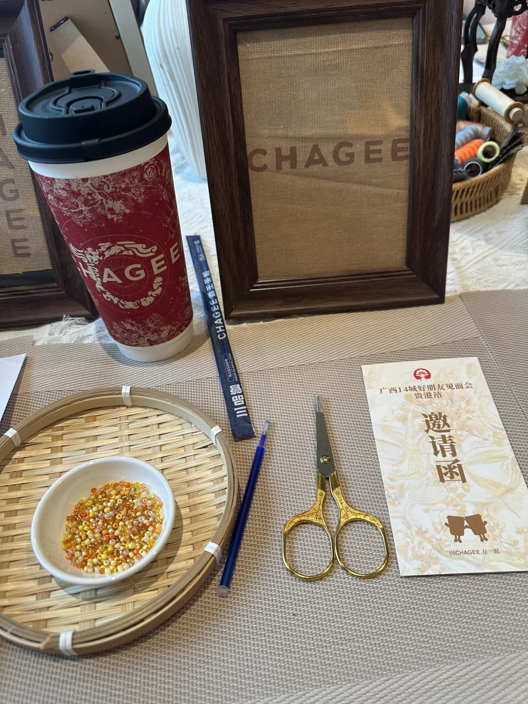 第一次的霸王茶姬线下活动❣️