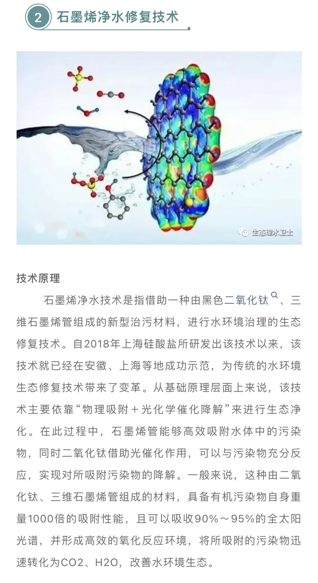 干货，水环境生态修复技术（一）
