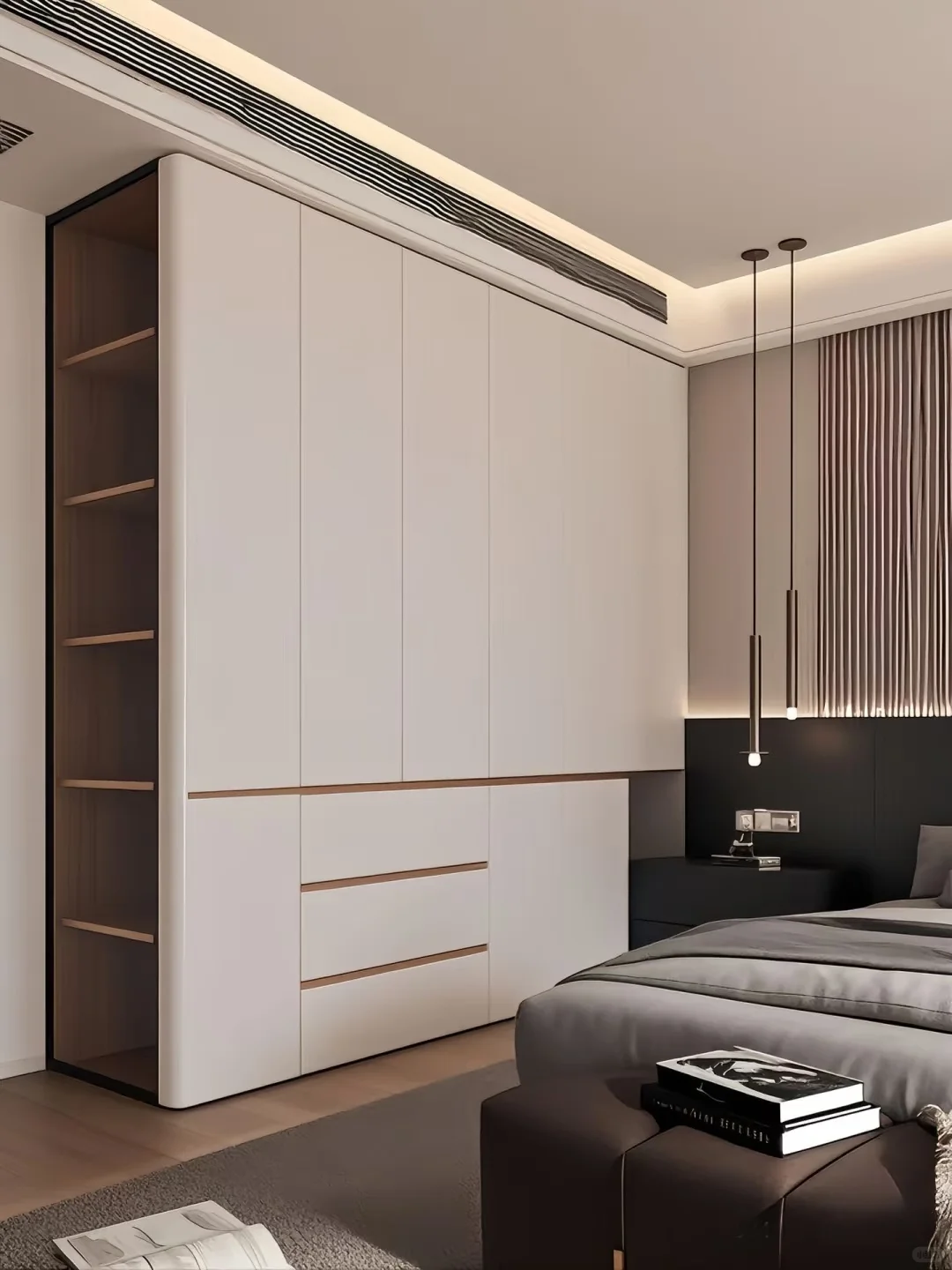 2025年8款卧室定制衣柜样式参考！抄作业啦