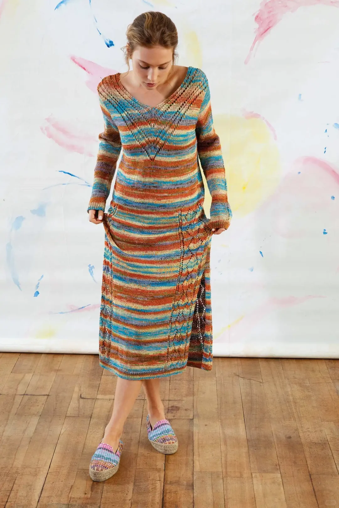 25/26SS针织趋势?夹花段染纱太会了!