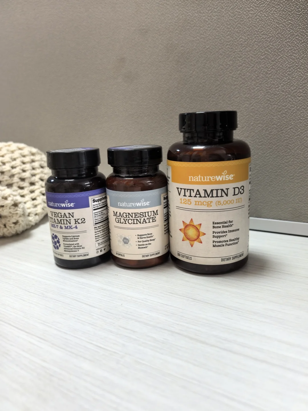 跟风补D3+镁+K2,3个月素人真实感受!