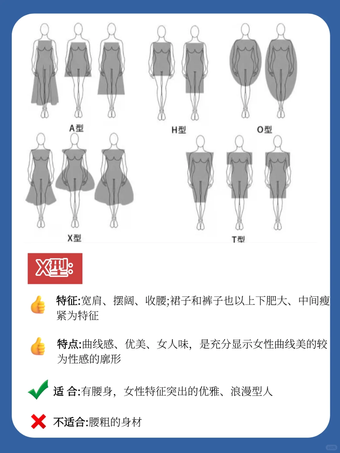 服装设计的廓形✍️