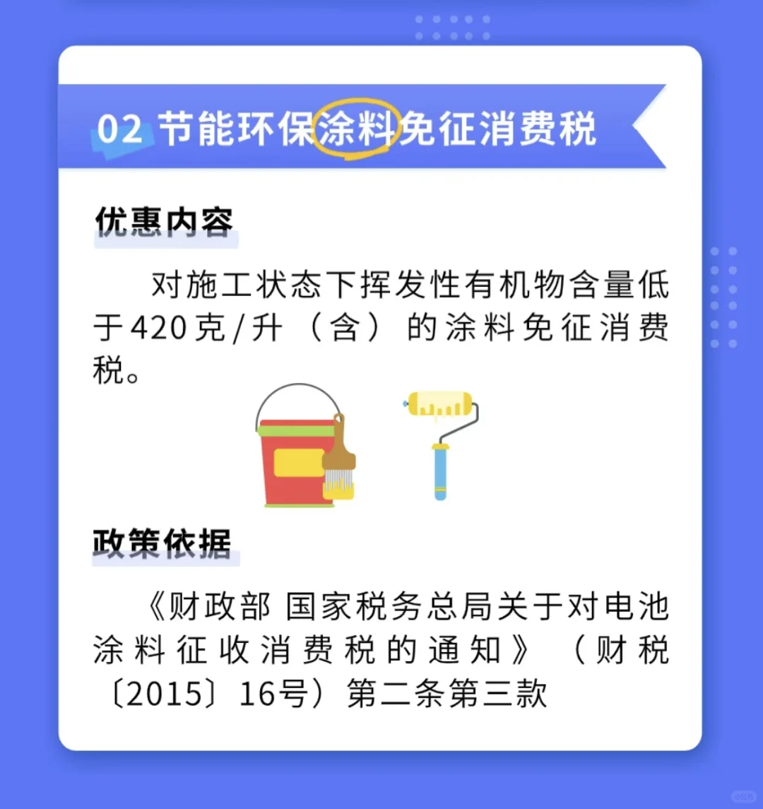 一图看懂节能环保税收政策