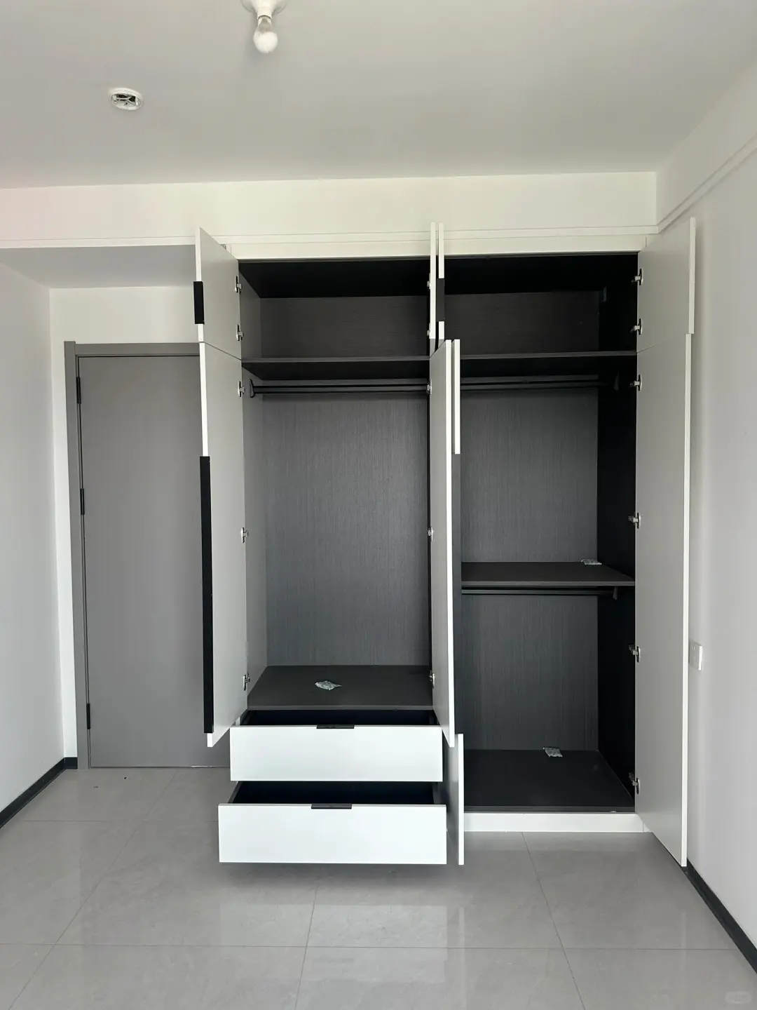 分段式衣柜（附内部格局图）